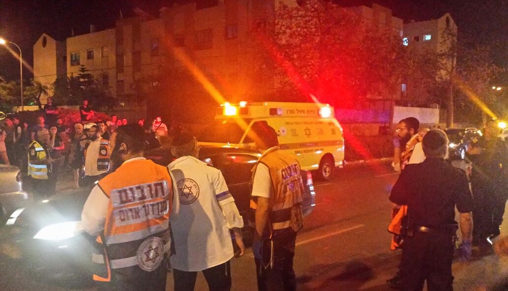 תאונה קשה בשד' בני ברית באשדוד: שני הולכי רגל נפצעו