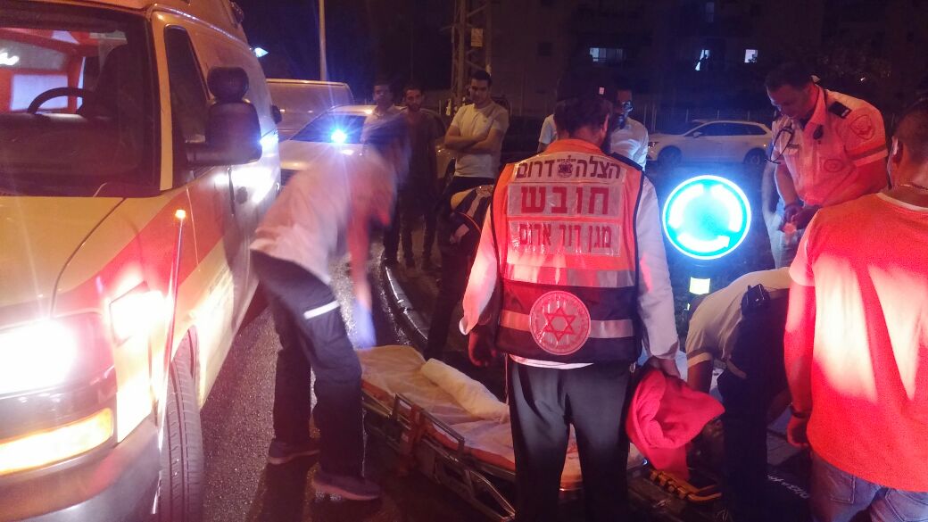 במהלך הלילה: אדם נפצע בתאונת דרכים ברחוב אלטלנה באשדוד