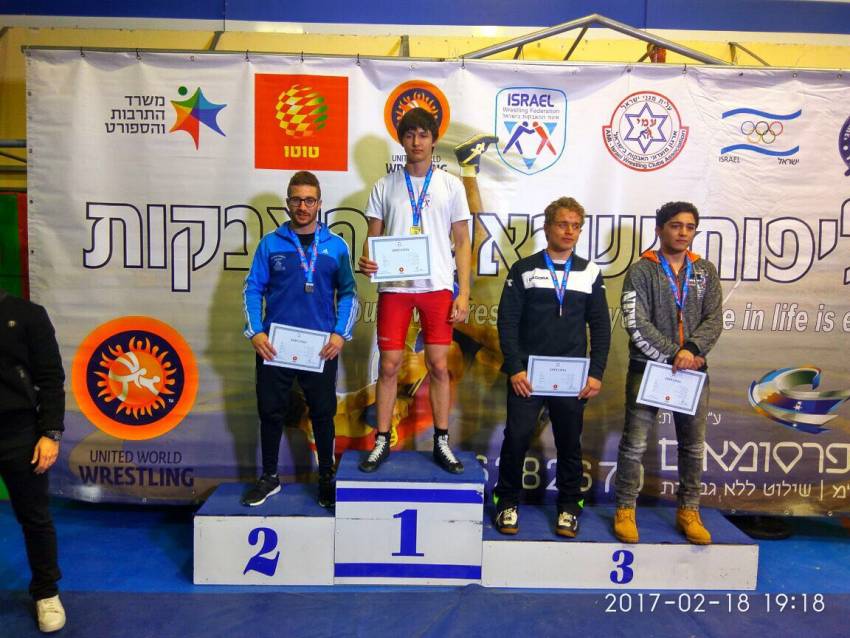 10 מדליות להפועל אשדוד באליפות ישראל לילדים ולנוער בהיאבקות