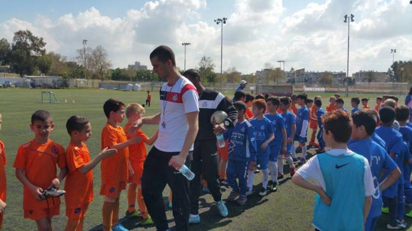 ביה"ס לכדורגל של מ.ס אשדוד אירח את ראשל"צ