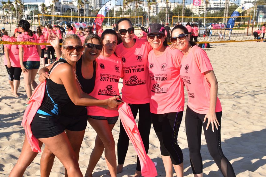 חגיגה נשית בוורוד בחוף הקשתות באליפות ישראל בכדורשת