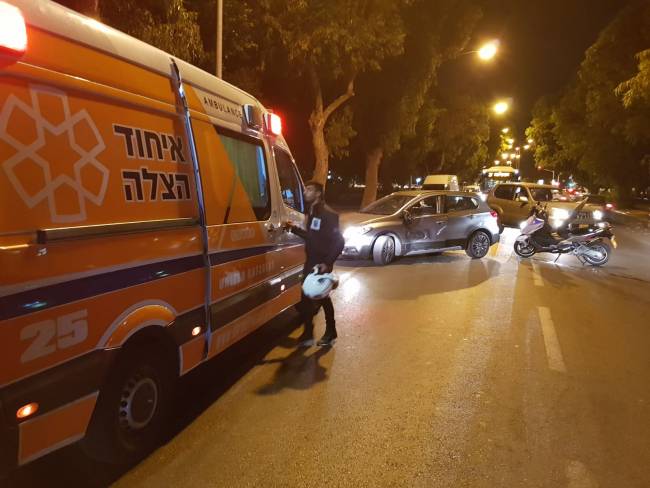 ילדה בת 8 נפצעה בתאונת דרכים באשדוד