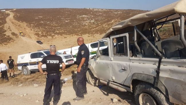 שבעה בני משפחה מאשדוד נפגעו בתאונת ג'יפים בצפון
