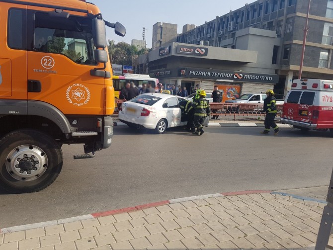 שני פצועים בשתי תאונות דרכים באשדוד