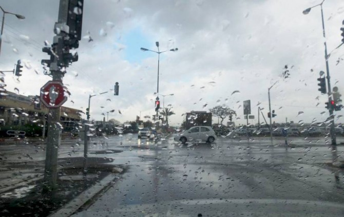 25 מ"מ גשם ירדו באשדוד