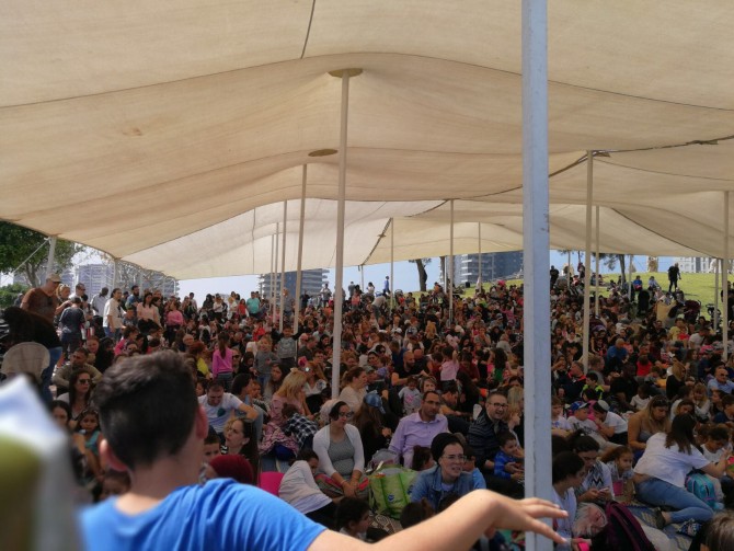 אלפים הגיעו ליומו הראשון של פסטיבל פארק אביב