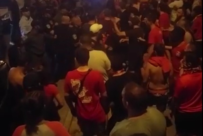 וידאו: מהומות ועצורים בסיום המשחק בין אשדוד להפועל ת"א