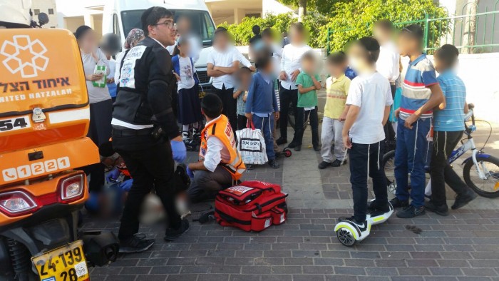 פציעה קשה לילד בן 5 שנפגע בתאונת דרכים באשדוד