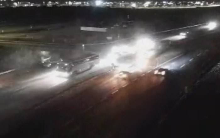 צפו בתיעוד: תאונה קשה בכביש אשדוד - אשקלון