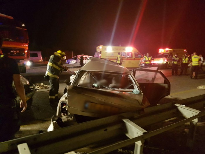 במהלך הלילה: תאונה קשה בכביש אשדוד - אשקלון