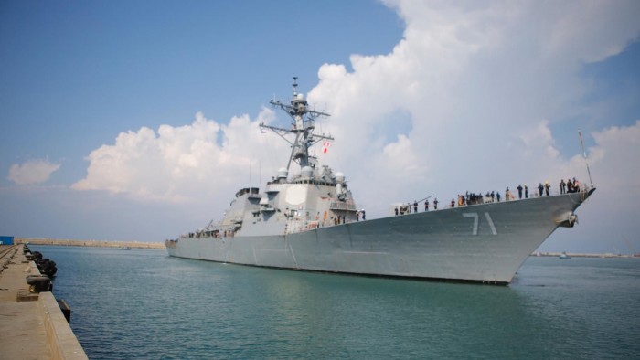 המשחתת USS Ross הגיעה לנמל אשדוד