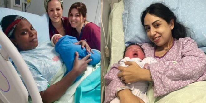 התינוקות הראשונים שנולדו בשנת 2018 באסותא