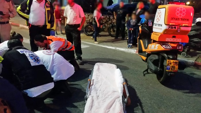 הולכת רגל נפצעה בתאונת דרכים באשדוד