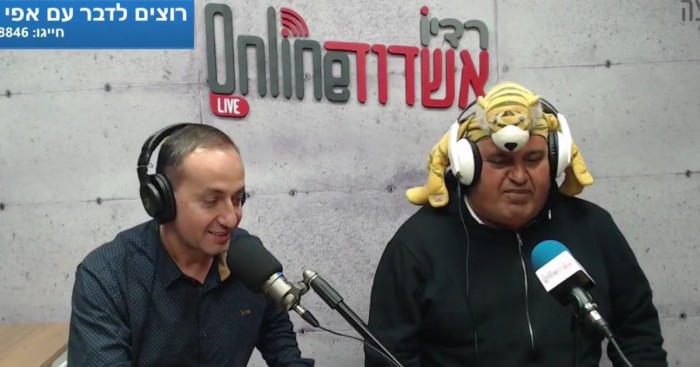 צפו בוידאו: אפי הנמר הגיע לחגוג יום הולדת בתוכנית הספורט של אשדוד