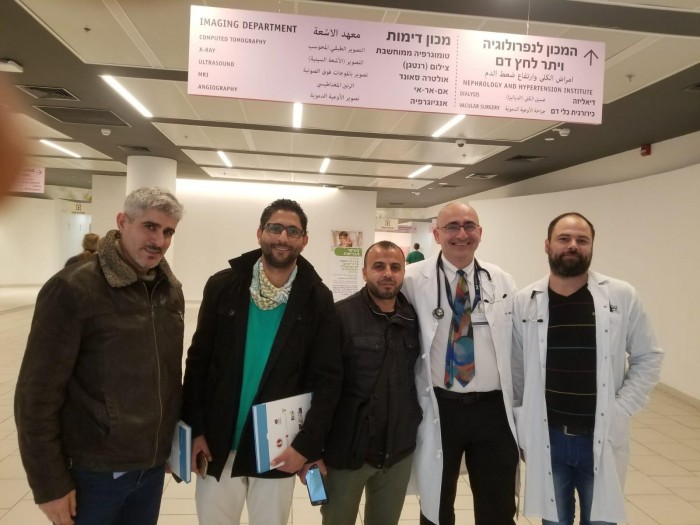 פרוייקט ייחודי להדרכת רופאים פלסטינים באסותא אשדוד