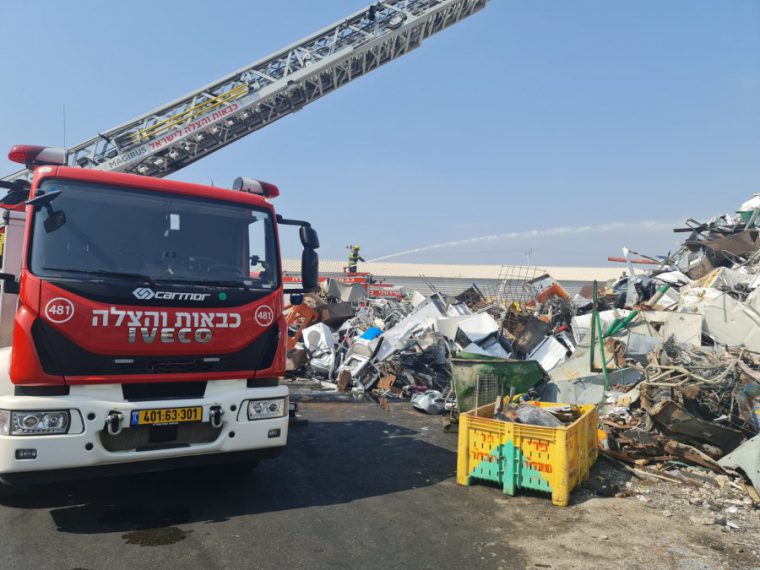 צילומים: דוברות כבאות והצלה לישראל - מחוז דרום