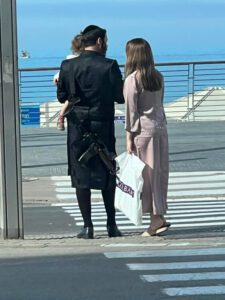 לינשה ואישתו בשבת האחרונה