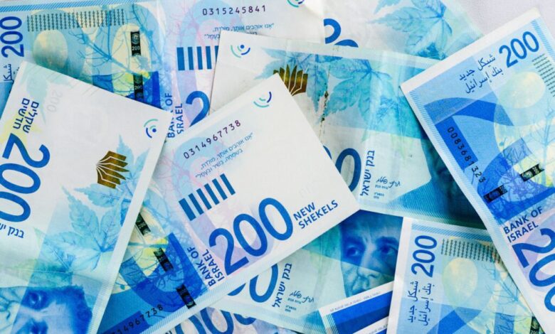 שקלים, מזומן