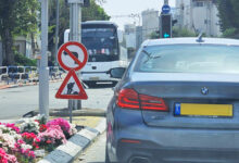 פקק, עבודות בכביש